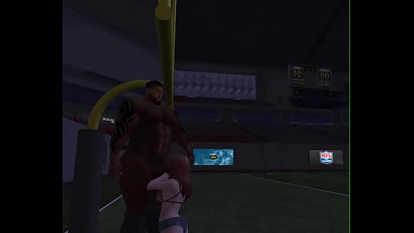 lucky cheerleader and footballer  