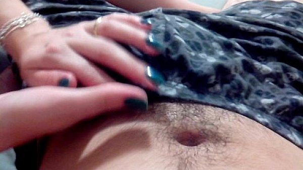 My Wife Doing a Second Handjob - Wonderful Cum!