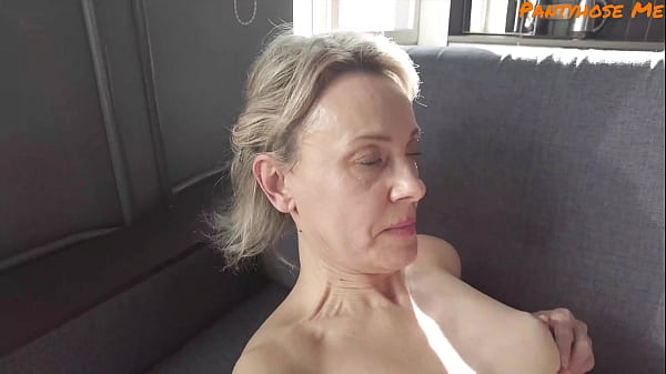 Kenneth Gets To Fuck Mature Step Mom In Tan Pantyhose