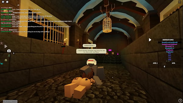 Roblox banging this cute hoe roughly 