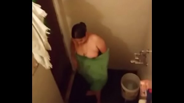 My neighbor aunty Vishala taking bath in my house. Loved her body. Taking a video shot while she is taking bath. guys enjoy.  