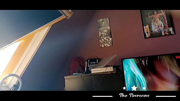 Busty amateur wife gives handjob