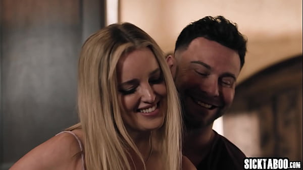 Sexy babe came and swallowed big cock before hardcore threesome fuck  