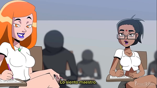 Estudiantes universitarias cojen a su profesor