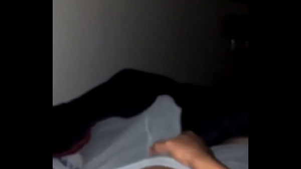 Rubbing big dick bulge