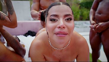 2 Badies In Gangbang Double Penetration Huge Squirts - DVP 