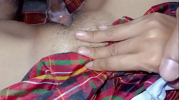 Quicky cum inside and outside my juicy pussy with delivery driver