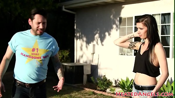 Emo beauty banged before tasting cum