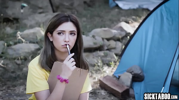 Bad babe sucks huge dick  