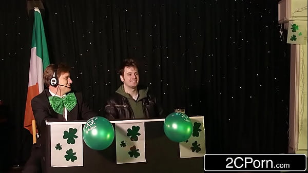 Wrestling Their Way into a Threesome, Tits and Ass Covered in Slime  