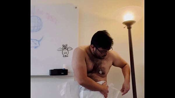 Changing my diaper at work 