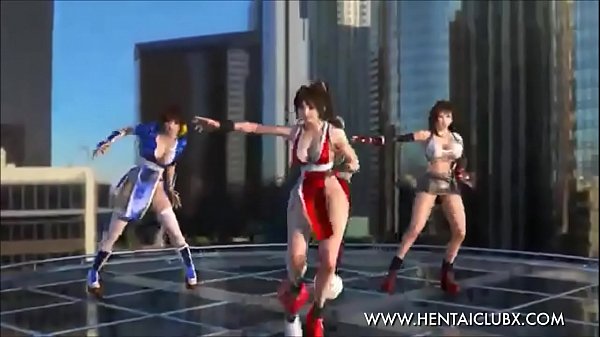 sexy ecchi  Sexy Ecchi Mai Tifa and Kasumi Dancing
