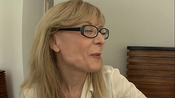 Sensual MILF catches her stepson and shows him how a real older woman fucks