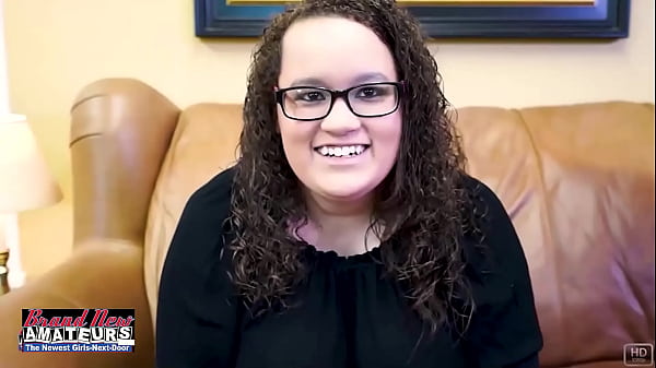 Curvy Curly Hair Harper Gets On Her Knees For Cum After Sex!