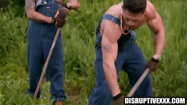 Hot celebs sneak out of TV set for gay sex