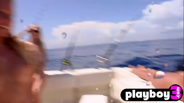 Sexy babe having a perfect fun  