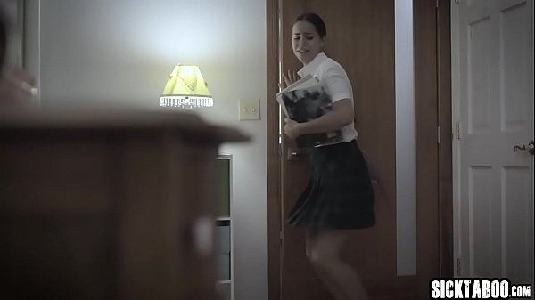 Wet small tits young girl banged by a guy with big thing