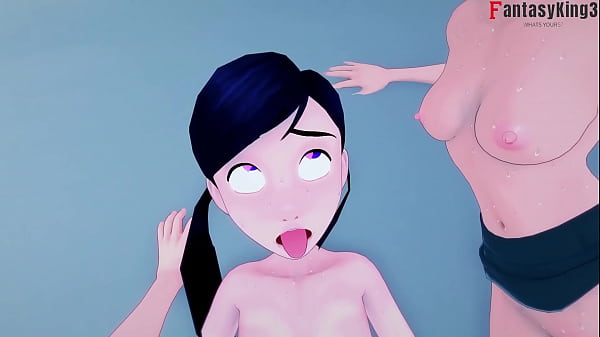 Gwen Tennyson & Violet Parr Threesome pov