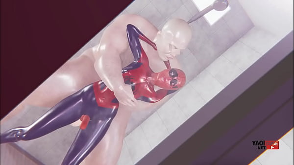 Spiderman's Big Man Encounter: A Yaoi Adventure