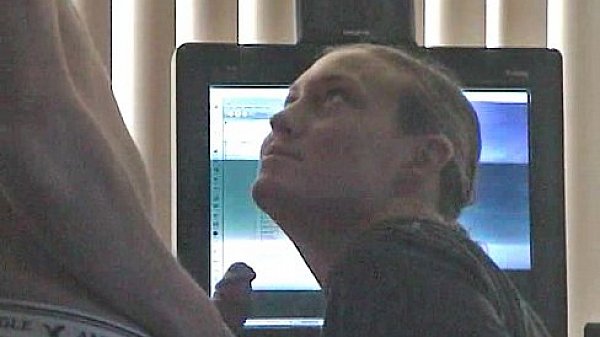 Anna sucking one of many DICKS  