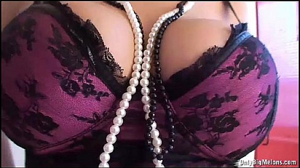 Busty blonde gets massive facial cumshot