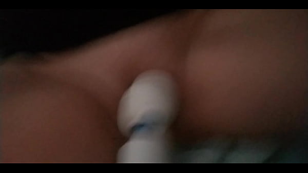 Masturbates with a wand