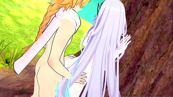 Skirk teaches her Student how to make her Squirt in Sex - Genshin Impact Hentai