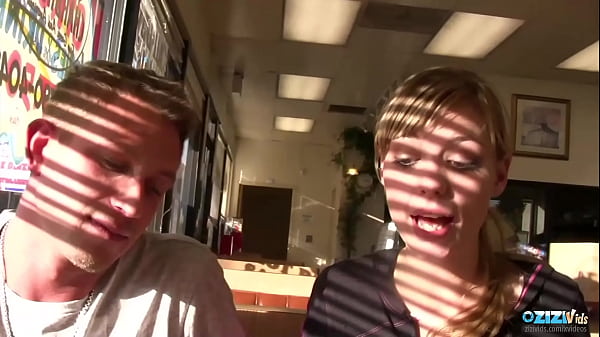 This exhibitionist duo gets horny and they decide to use the bathroom for their fuck session. Blonde gives amazing blowjobs in the public bathroom before moving to the roof after getting caught.