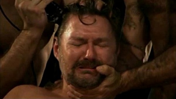 Shaving the new recruit