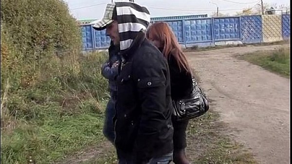 Blowing 2 cocks in the forest