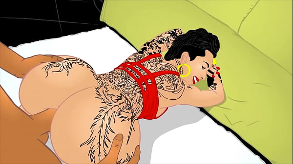 Big Ass booty miss Bellz has hot apartment sex with a big black dick