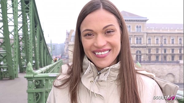 SCOUT - SLIM NATURAL CANADIAN WIFE ALYSSA REECE PAINFUL FUCK FOR CASH AT MODEL JOB  