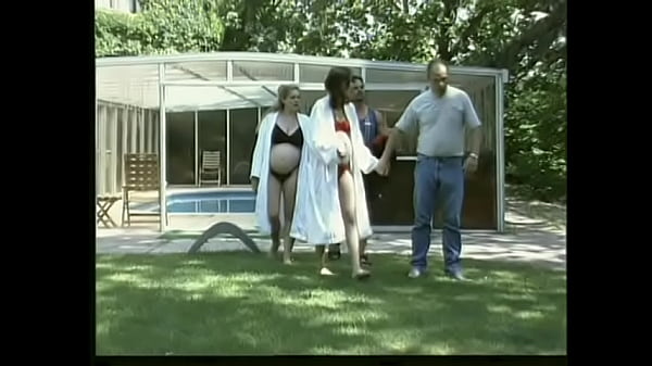 Naughty and pregnant dolls gets ride on big dicks outdoors  