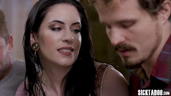 Sexy babe Anna de Ville swallowed big cock and enjoyed hardcore anal sex