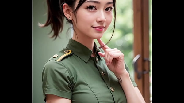 制服コスプレイヤー美女