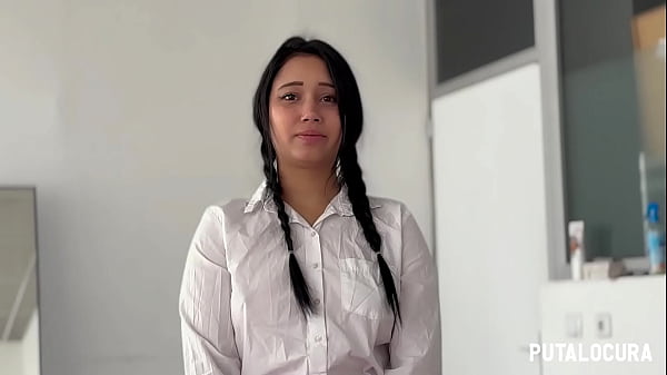 PutaLocura - Latina tetona Lia Ponce es castigada y follada por el Padre Dami&aacute;n 