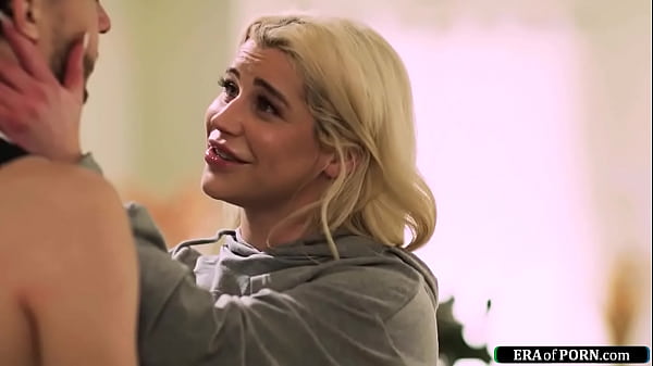 EraOfPorn.com - Stepson lost a game and curvy stepmom puts cheerleader uniform to cheer him up.The big tits milf is facefucked and he fingers her pussy.Then is fucked