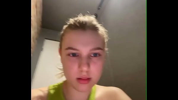 Fucking in the changing room. Public cum. Big Dildo fuck