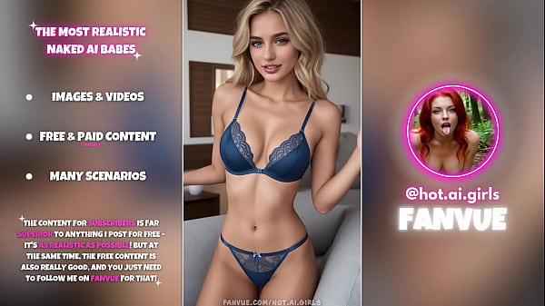 Hot AI Blonde Babes Wearing Sexy Blue Lingerie - 18 Spicy Images