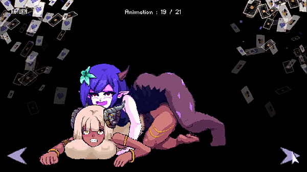 PurpleCrit Devil Girl Gets Fucked on table hentai  