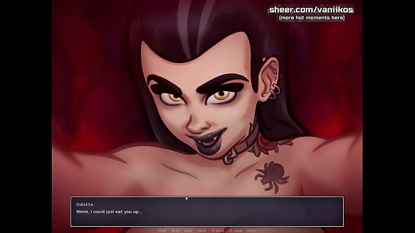 Summertime Saga[0.20.7] | Huge boobs vampire girlfriend teen gets a hot cummy creampie from boyfriend's big cock | Hottest highlights | Part #41