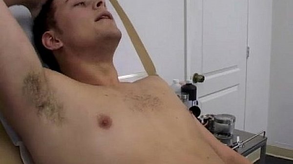 Sexy hunk Isaac gets big cock checked gay sex  