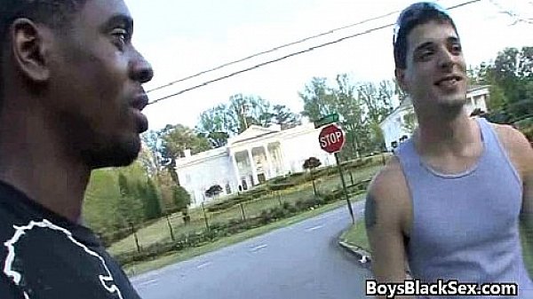 Black Muscular Dudes Fuck White Gay Boys 19