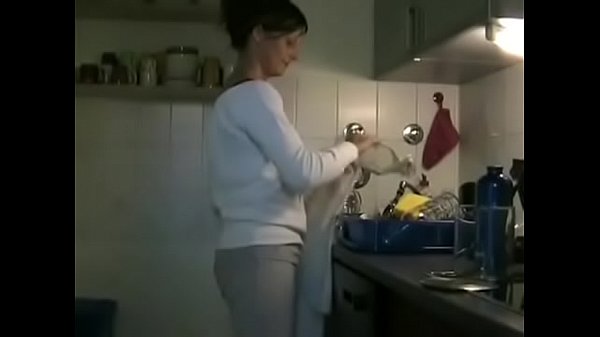 Young girl In The Kitchen Sexing That Butt Really Good