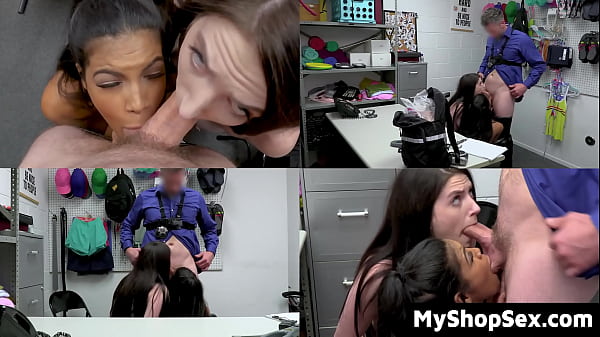 The Two Girls Admit to Taking Products from The Store - Myshopsex 