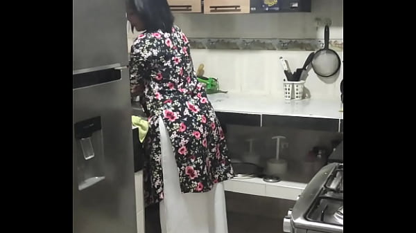 While washing dishes, my perverted step-nephew arrives when my husband is not there.