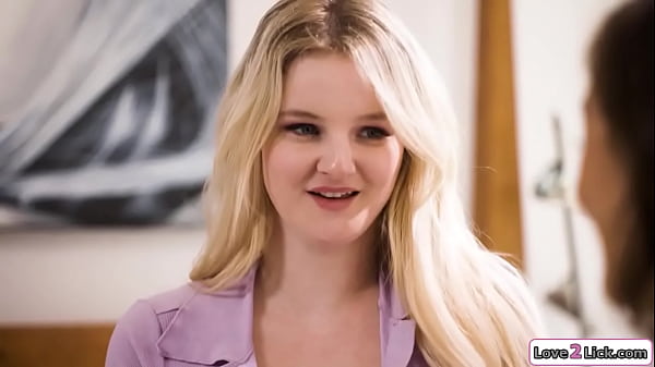 Asian stepmom finds out teen stepdaughter can squirt and teaches how to do it better.The big tits blonde fingers the milfs pussy and makes her squirt  