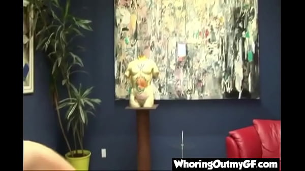 Teen Girl is jerking off a cock  