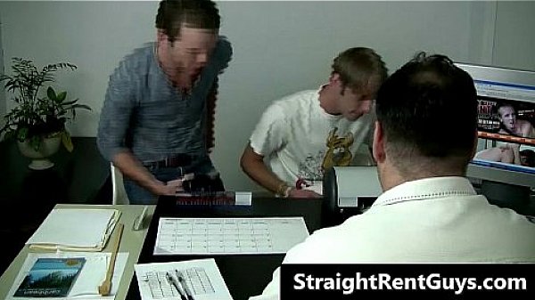 Hetero hunks go gay for cold hard cash gays  