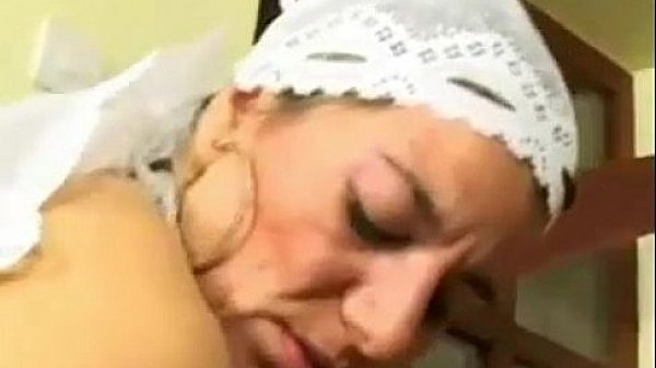 Sexy pussy shaved german housekeeper fucks young guy